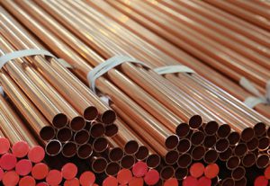 1 1/8" Straight Copper Pipes